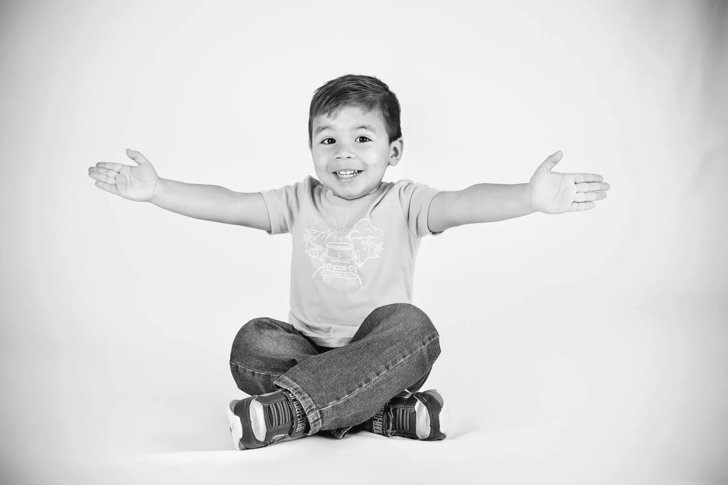 Patiently photographed infant or toddler portrait 6