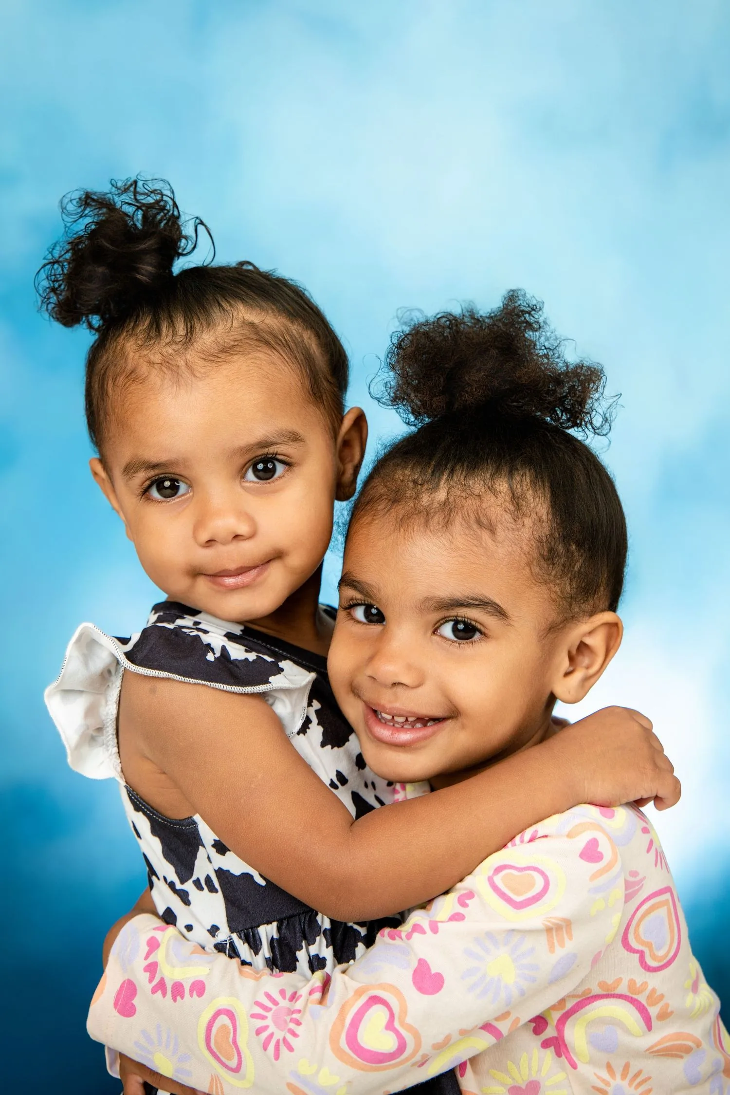 Preschool portrait with a traditional or themed background 7