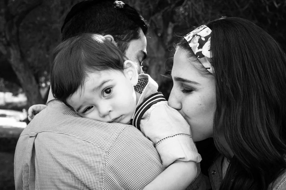 Family portrait photographed by Yelena in San Antonio 1