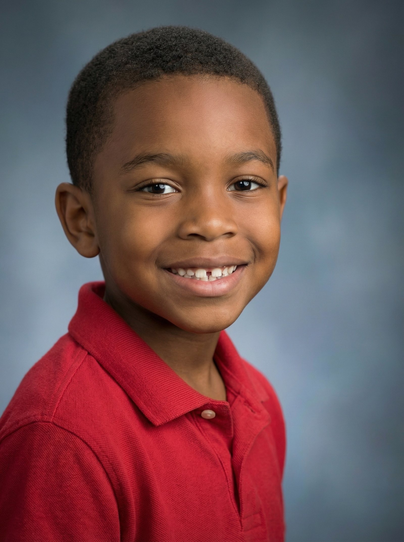 Young student portrait with professional lighting