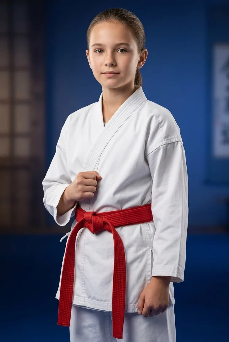 Martial arts athlete preview for custom sports trading cards